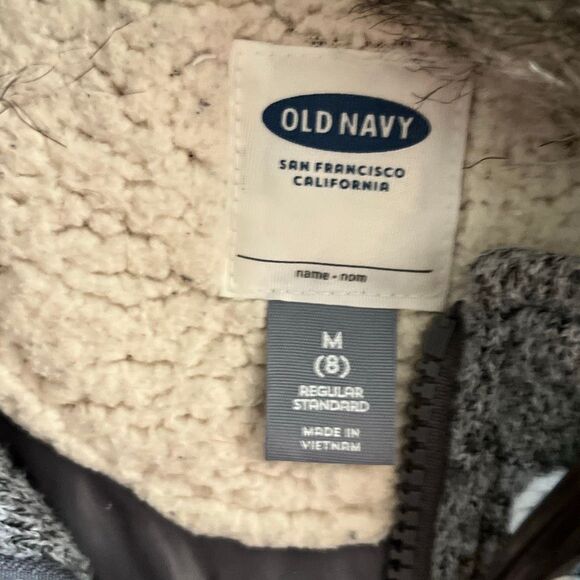 Old Navy Girls' Toggle Coat with Faux Fur Hood - Picture 2 of 3